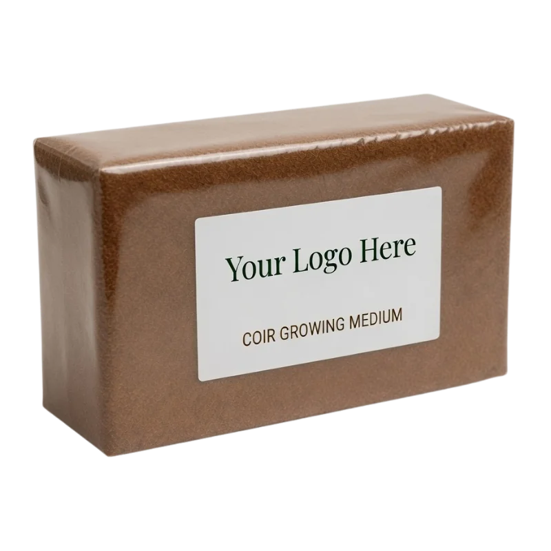 Coir block 650g, POF Single Wrap